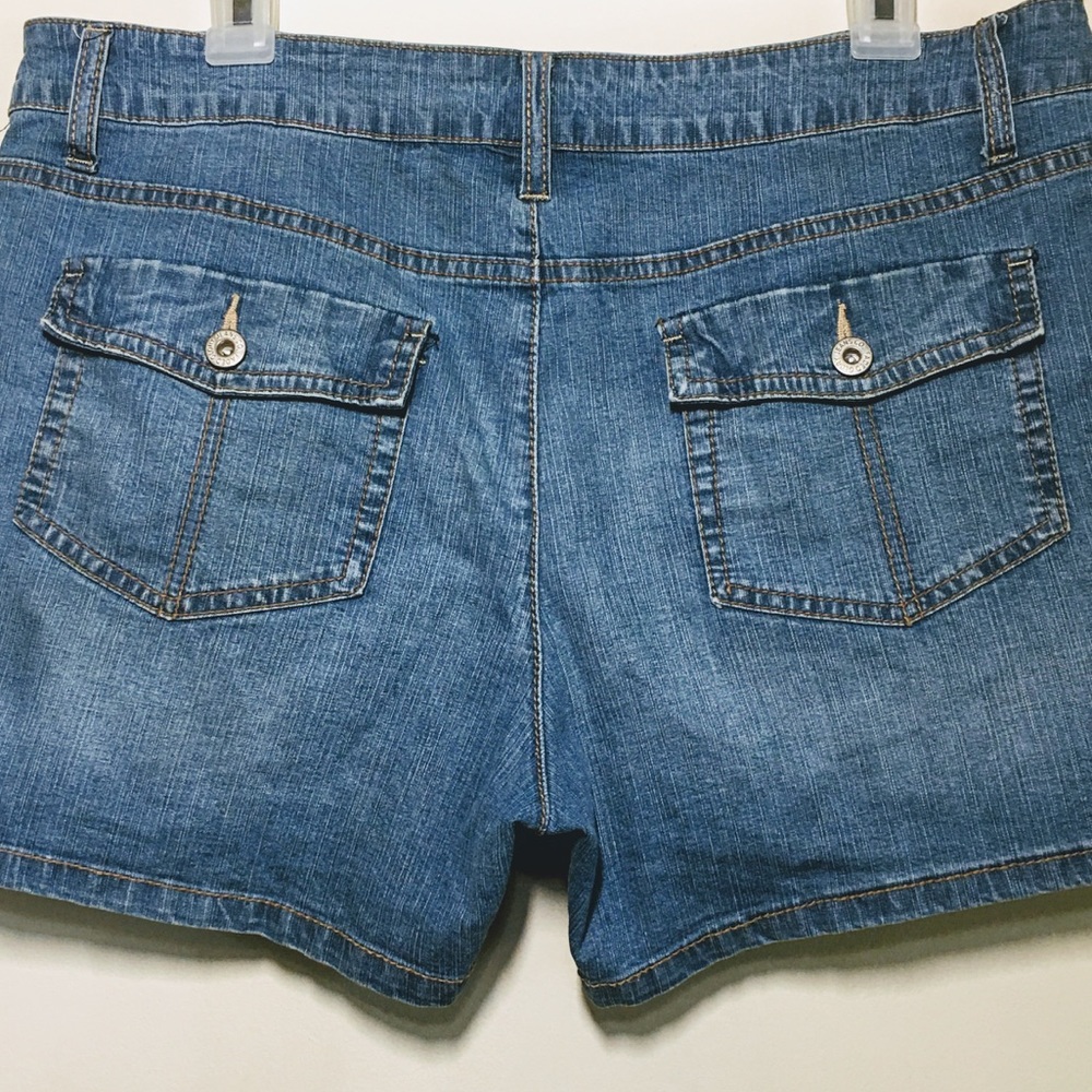 Faded Glory Blue Jeans Shorts - Size 12